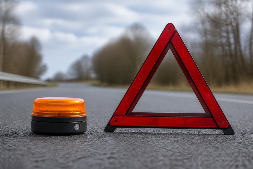 Roadflash | Emergency Beacon vs Reflective Warning Triangle: 2026 UK Guide